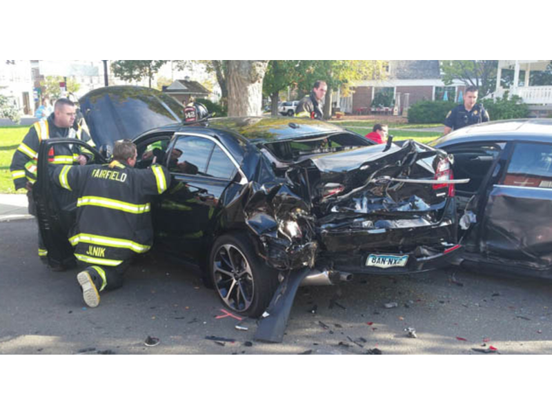 Fairfield Police Chief Gary MacNamara Injured in Three-Car Crash