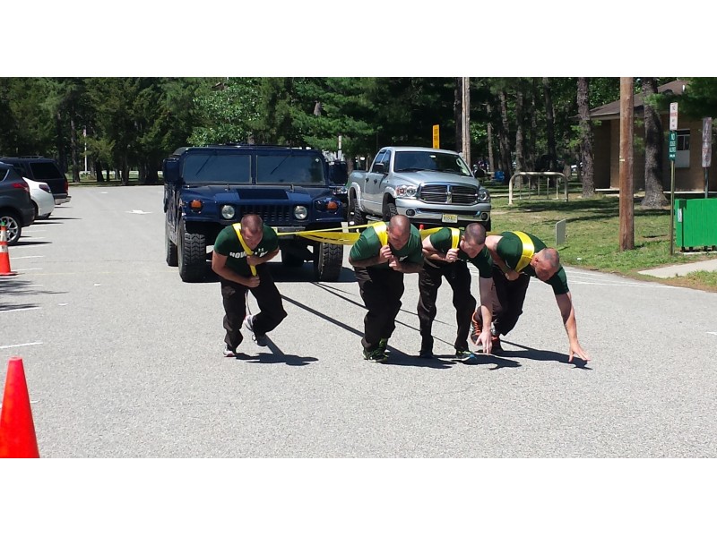 Stafford Police Take First, Third At Fitness Games Barnegat