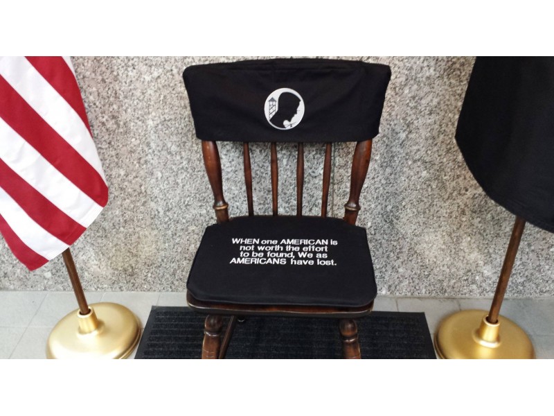 Manchester Accepts POW/MIA Chair Of Honor Patch