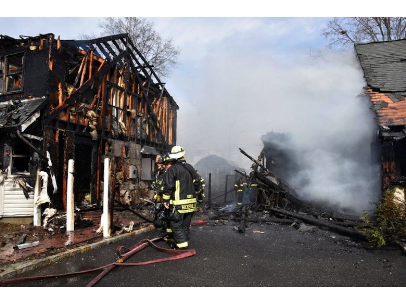 Hicksville Fire Destroys 2 Homes: UPDATED | Patch