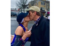 Kiss at First Sight: Strangers Smooch at Boston Marathon, And Now The Hunt's On