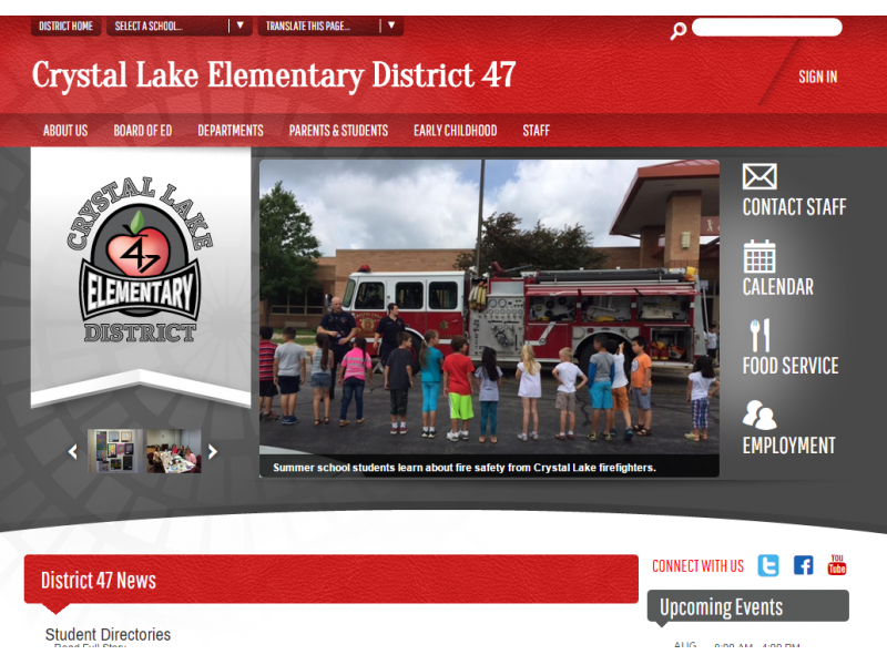 New District 47 Website to Launch August 7 Crystal Lake, IL Patch