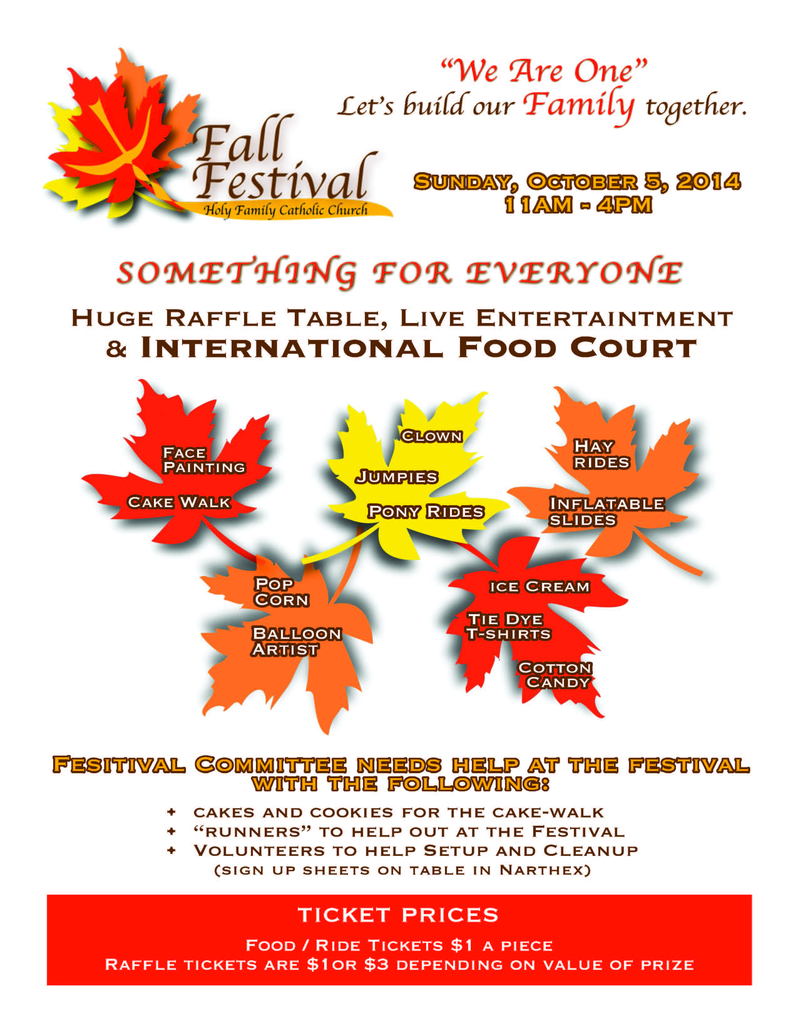 Holy Family Catholic Church Fall Festival East Cobb, GA Patch