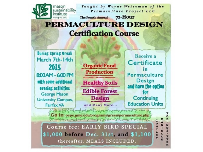 4th Annual Permaculture Design Certification Course (March 7th-14th 