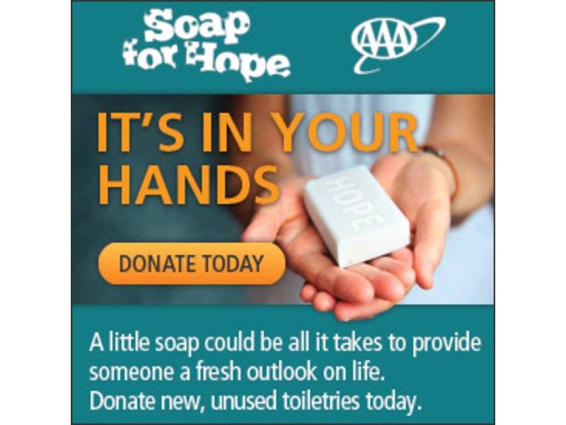 AAA "Soap For Hope" Toiletry Drive University Place, WA Patch