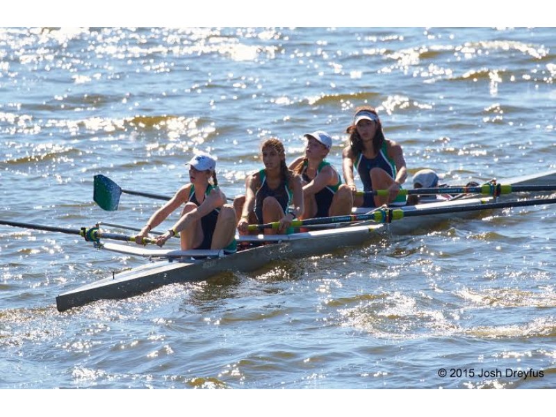 New Trier Rowers Strong at Head of the Rock Regatta Patch