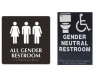Gender-Neutral Restroom Signage Coming to Highland Park