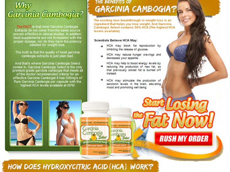 Dr Oz Garcinia Cambogia - The Pure All Natural Weight Loss Diet