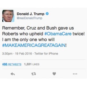 Donald Trump Calls For Apple Boycott -- Then Tweets From His iPhone