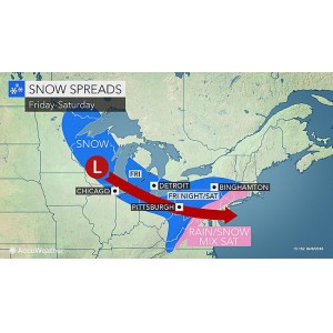 'Wintry Mix' This Weekend for NYC, Forecasters Say