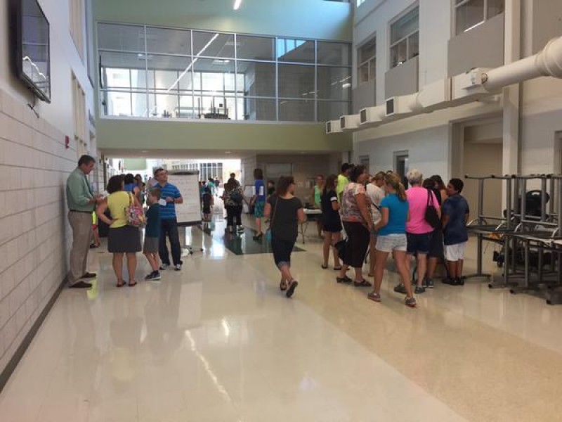 Families Get First Look at New Middle School North Reading, MA Patch