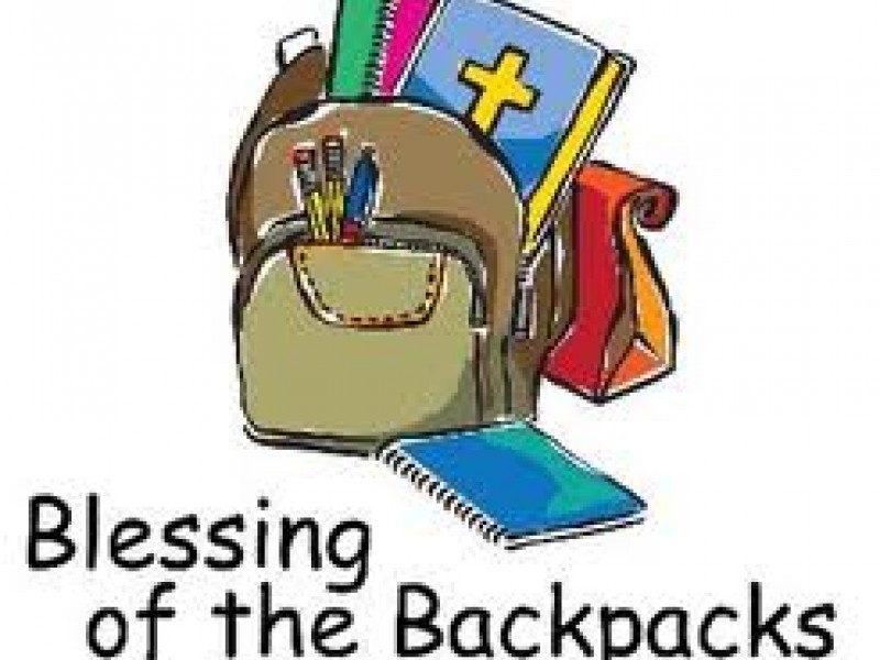 Blessing of the Backpacks August 30
