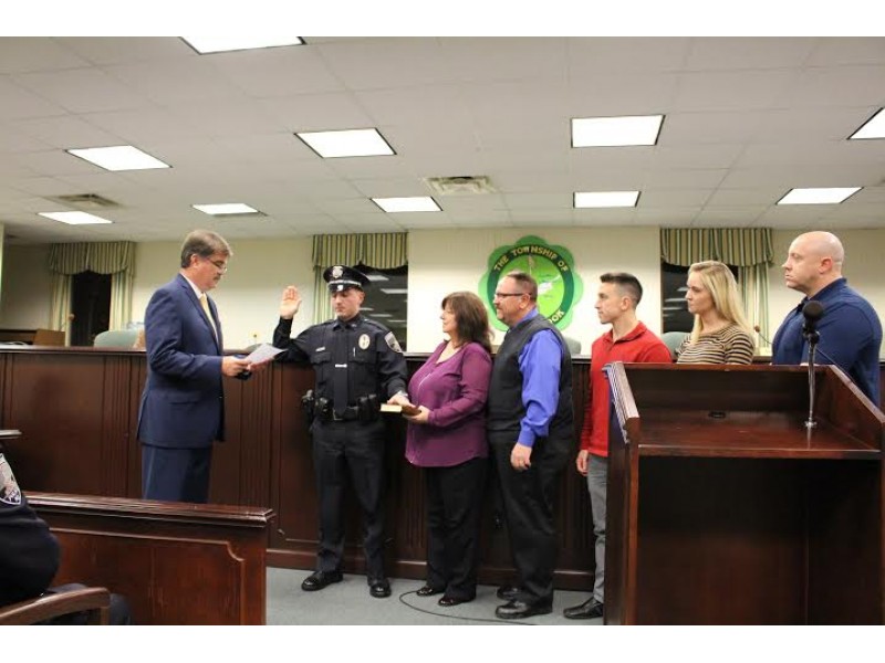 Green Brook Hires Two Police Officers Patch