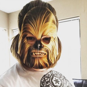 Texas Woman Has Joy Overload With Chewbacca Mask: VIDEO