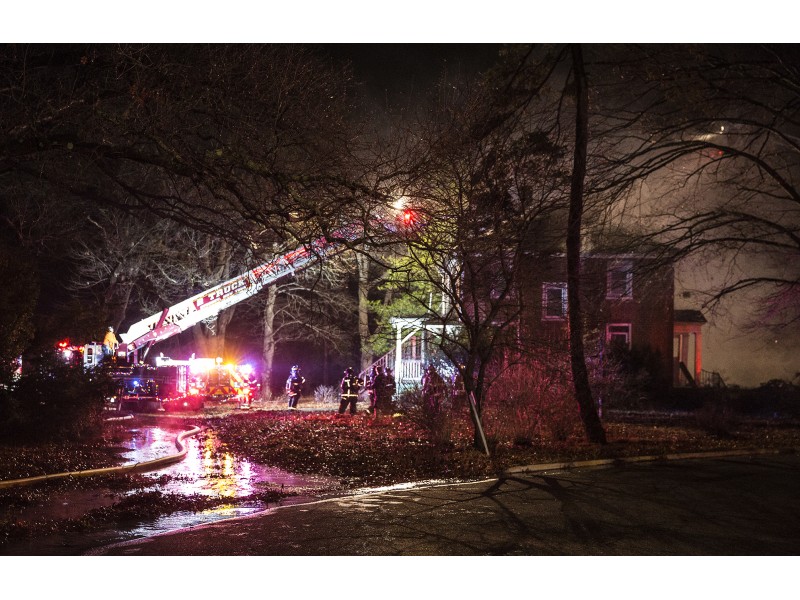 Structure Fire in Old Bethpage Patch