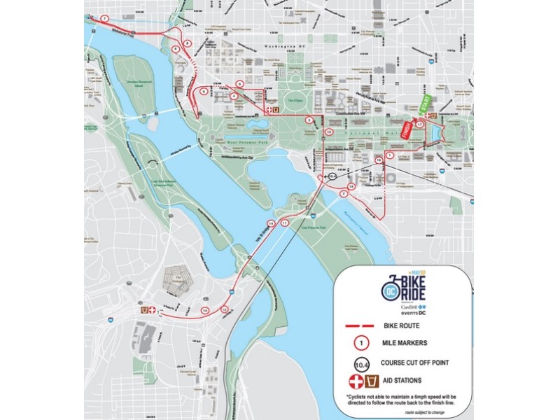 'DC Bike Ride' Causing Major Road Closures This Weekend, Here's Where