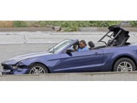 Chase Suspects Do Donuts, Battle a TMZ Bus, Pose For Selfies with Fans