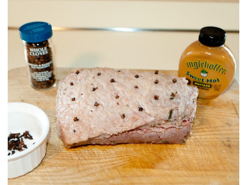 Oven Roasted Corned Beef With Pan Sauteed Cabbage Patch