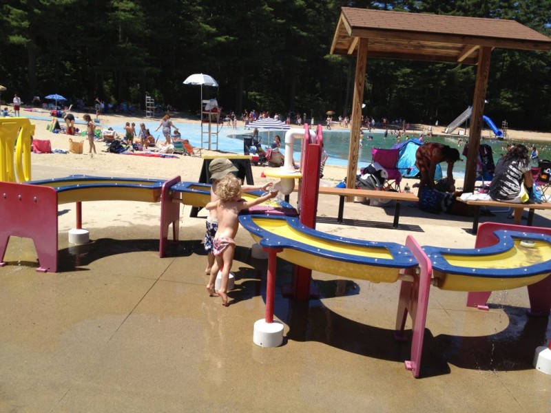 Water Playgrounds, Sprinkler Parks and Beaches Near Stoneham [MAP
