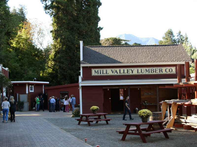 VIPs Turn Out for Guideboat Groundbreaking at Mill Valley Lumber Yard