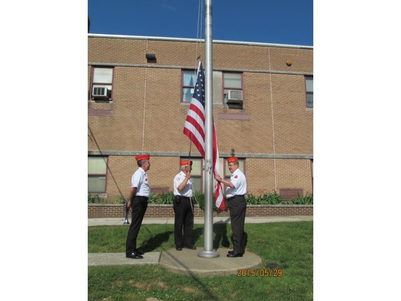 Gen S.D. Butler Detachment Presents an Americanism and Flag Program at