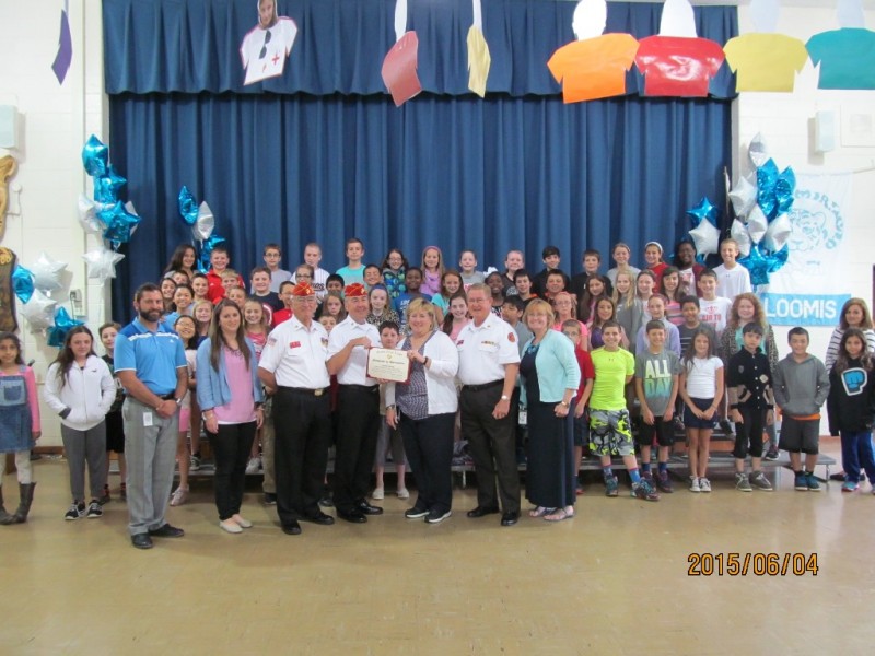 The Gen. S.D. Butler Detachment Presents Its Americanism Program At The