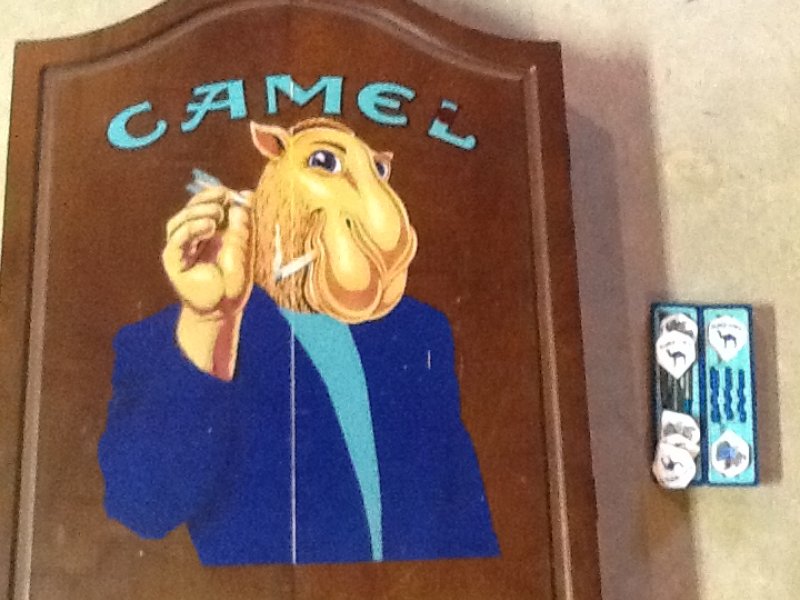 Joe Camel Dart Board South Windsor, CT Patch