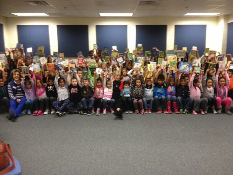 Assistance League Donates Books to Yorkshire Elementary School