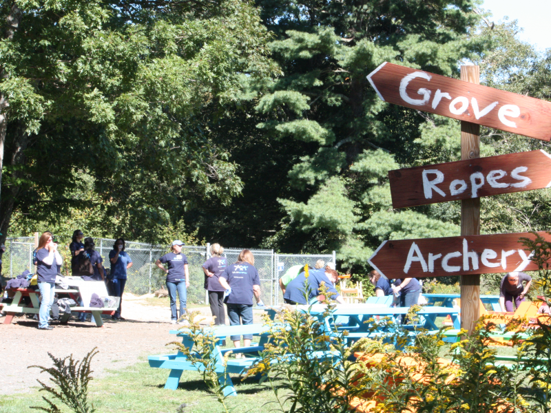 Blue Cross Blue Shield of Massachusetts Volunteers Help the Old Colony