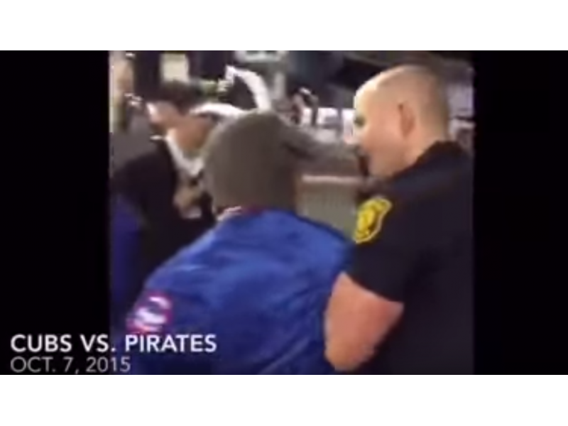 Cop Body Slams Fan Cubs | video pittsburgh cop body slams cubs fan in goat costume Cop Body Slams Fan Cubs | video pittsburgh cop body slams cubs fan in goat costume