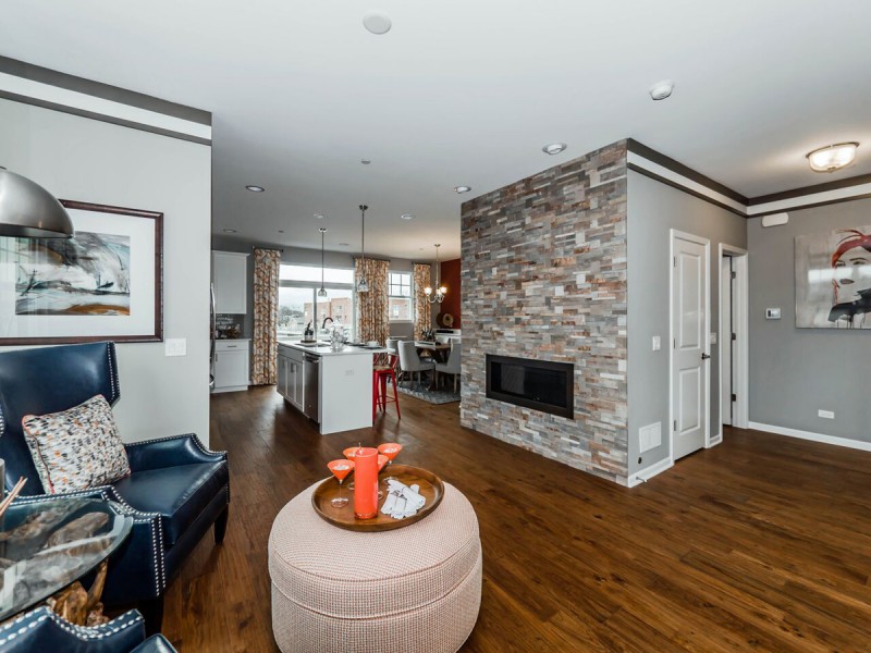 Lexington Homes Opens Three Decorated Townhome Models at Lexington Crossing in Rolling Meadows