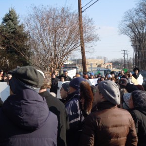Protesters Rally in Support of Tamar Epstein