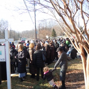 Protesters Rally in Support of Tamar Epstein