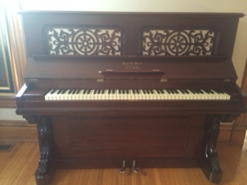 Restored Antique Upright Piano w/Historical Value Hinsdale, IL Patch
