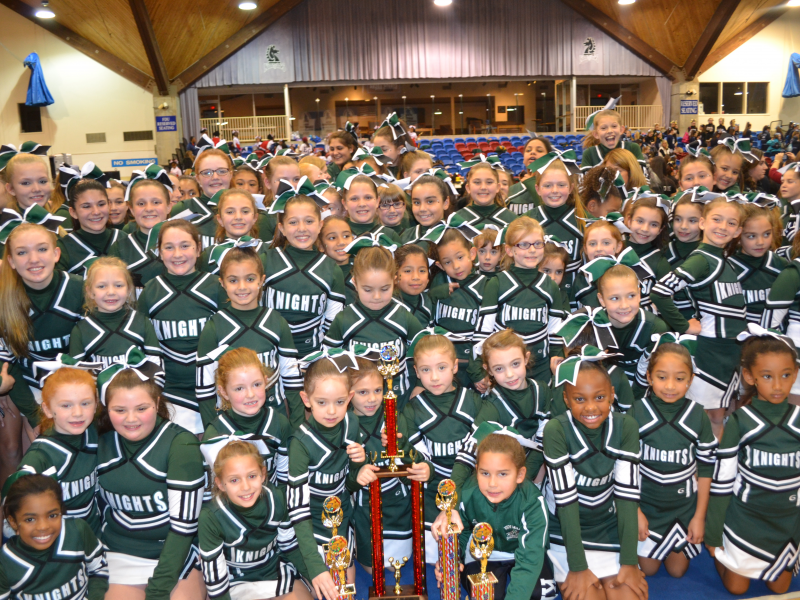 NMJFL Cheerleaders End 2013 Season with State Championship