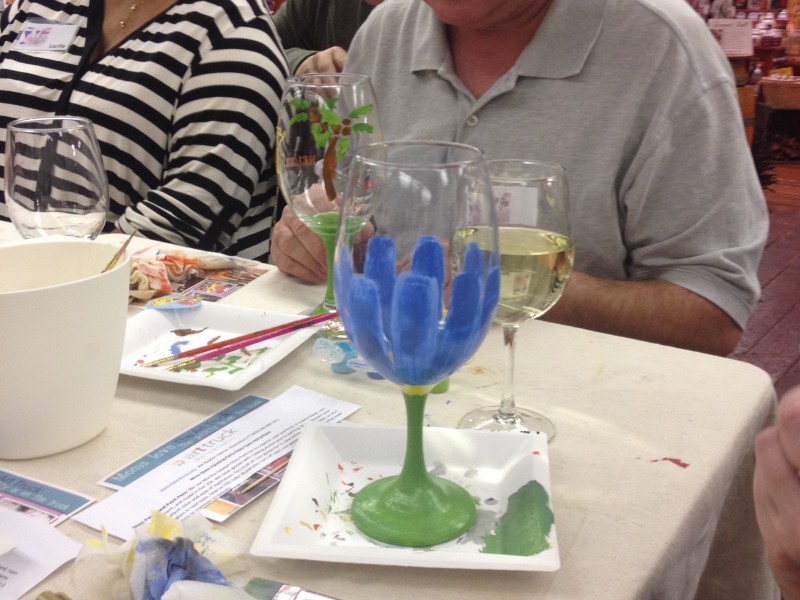 Paint, Sip, Create! A Wine Glass Painting Party Arrigoni Winery