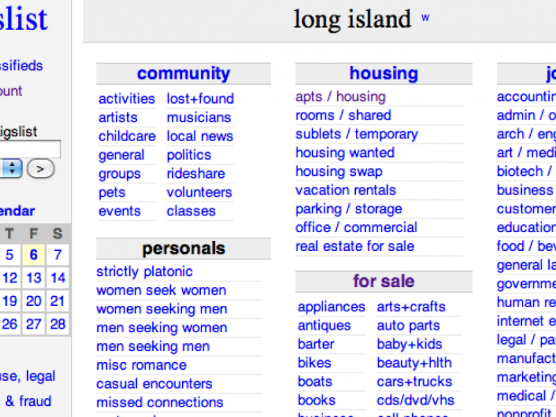 long island craigslist jobs First Republic Craigslist