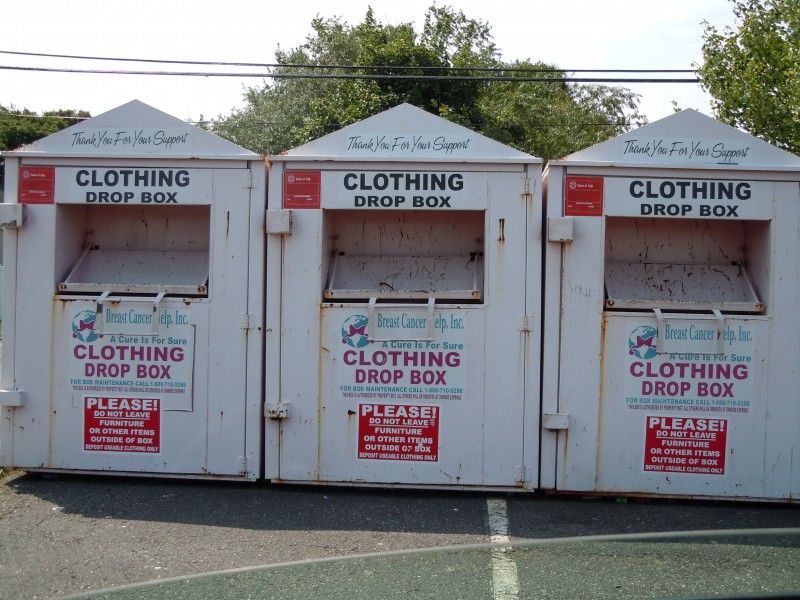 The Great Clothing Drop Box Hunt West Islip, NY Patch