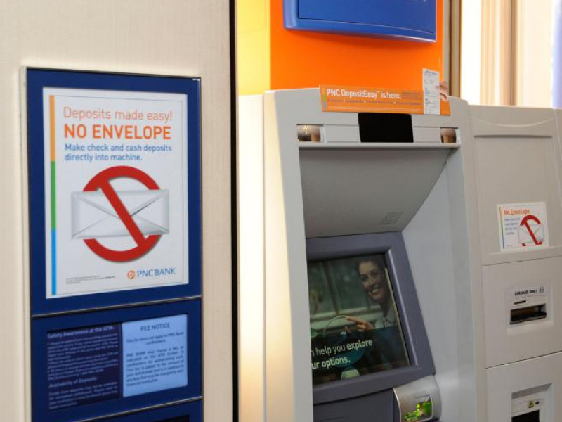 PNC BANK UPGRADES 3,600 ATMs TO DEPOSIT CHECKS AND CASH | St. Pete ...