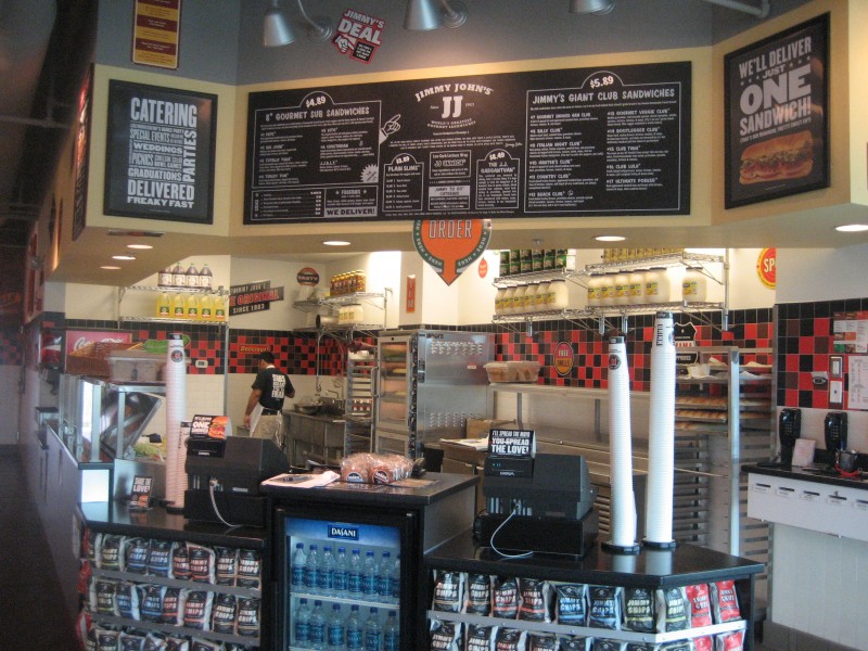 Jimmy John s ing to Glover Park