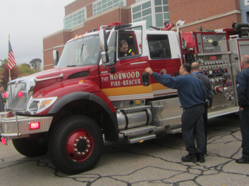 Norwood Fire Department Trains on New Truck Norwood, MA Patch