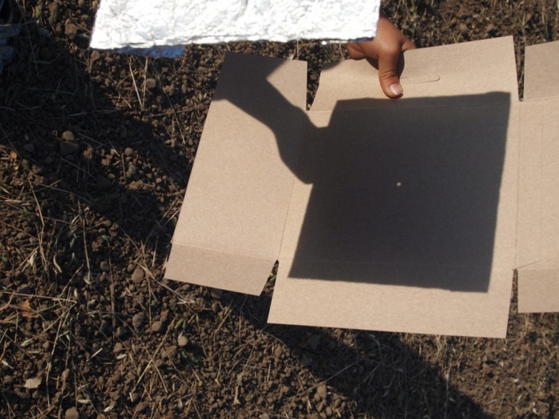 Make a Pinhole Projector for Eclipse Viewing - Los Altos, CA Patch