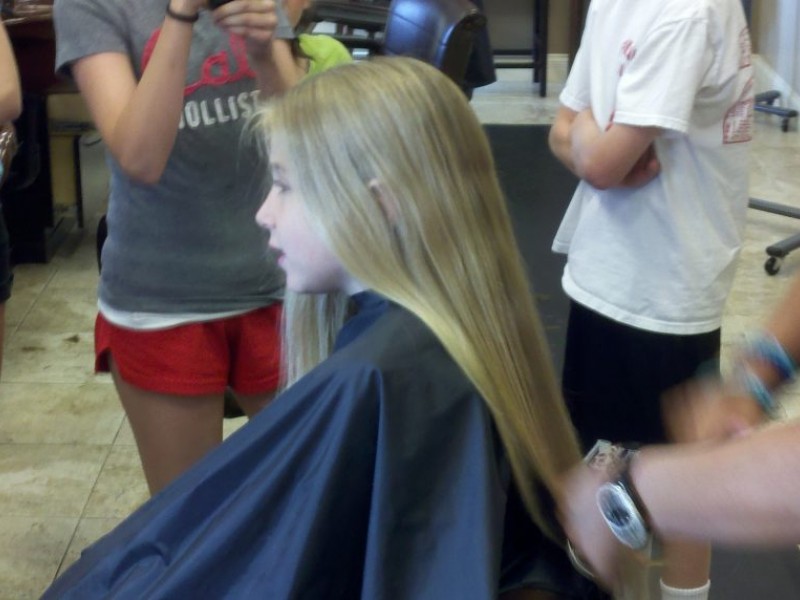 Local Girl Gets Haircut for Love - North Andover, MA Patch