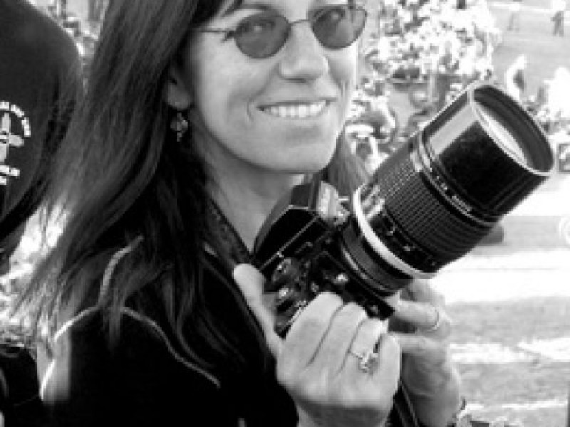 <b>Sally Tonkin</b>, photography and English teacher at Shorewood High School, <b>...</b> - 4012e82259f123259a61d2b2da10a641