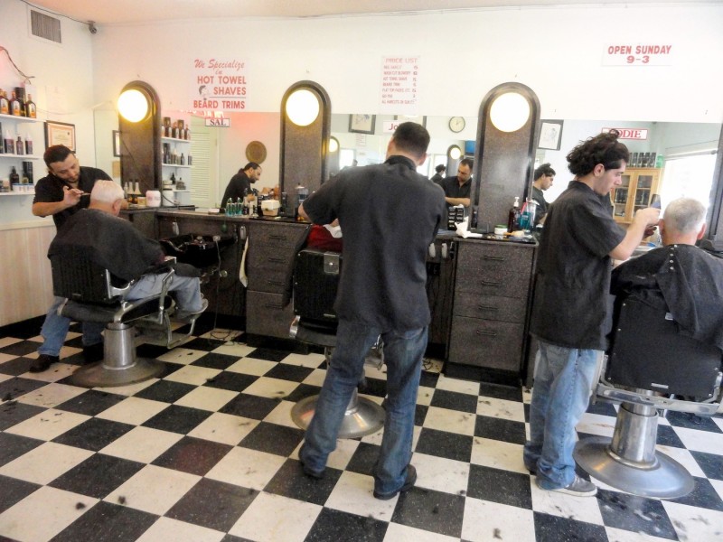 Afternoon Haircut at Down Port Barber Shop Patch