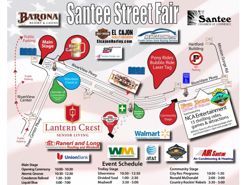 Find Your Way Around the Santee Street Fair With a Printable Map