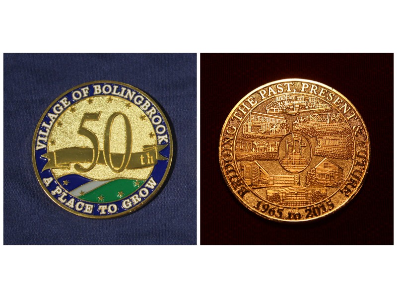 Bolingbrook Residents Flip Over 50th Anniversary Keepsake Coin - Patch.com