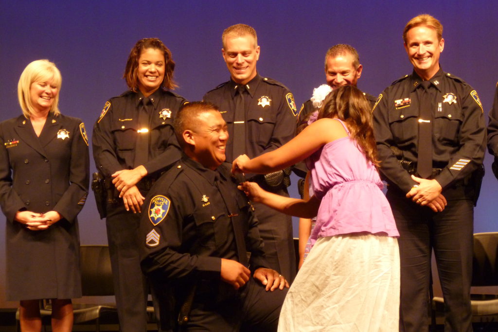 Roseville PD 8 New Police Officers, Celebrates 3 Promotions