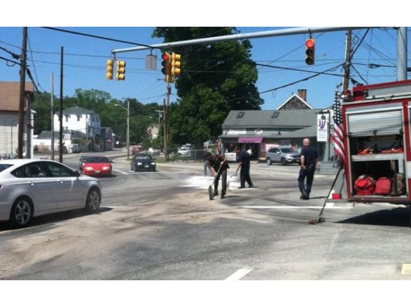 Coventry Crews Deal with Oil Spill on Main Street Coventry, RI Patch