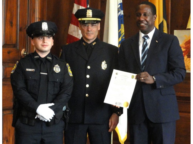 PHOTOS/VIDEO Newton Police Two New Officers to the Force